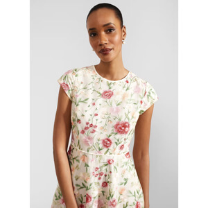 Hobbs Tia Embroidered Dress